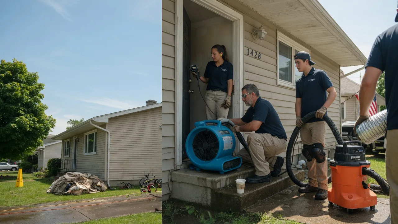 Water Damage Restoration in Pleasant Plain, OH near me